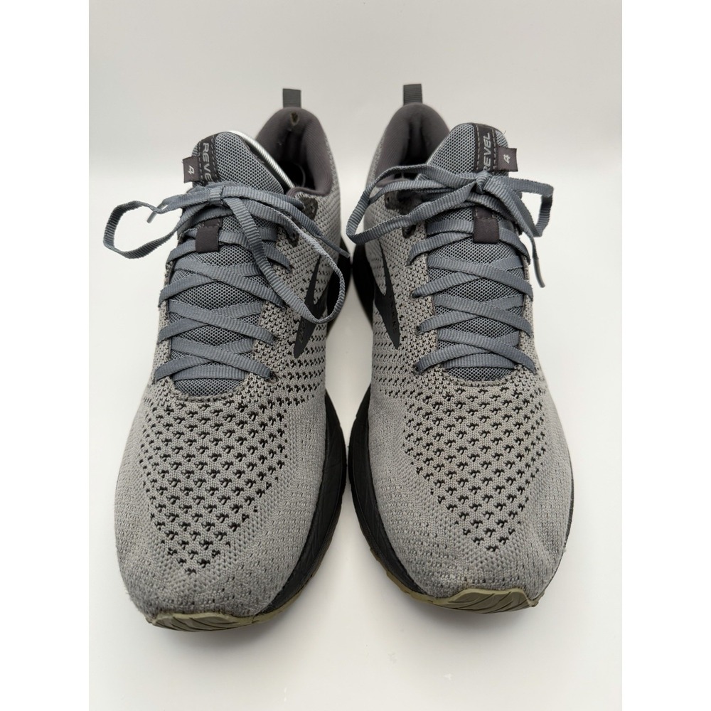 Brooks Revel 4 Men's Size 10.5 D Medium Running Shoes Sneakers Gray 1103471D096 - Picture 5 of 9